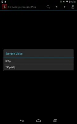 Free Video Downloader Plus android App screenshot 0